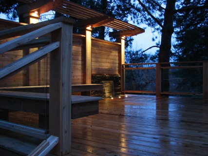 Ancaster ON (Deck and Water Feature)